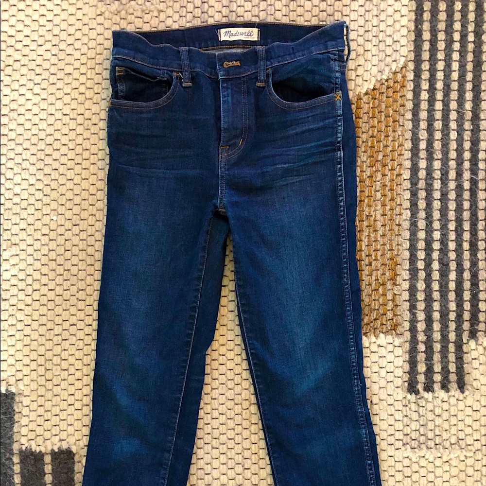 Madewell high riser skinny stretch Jean - size 26